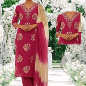 Pink Kurti Set